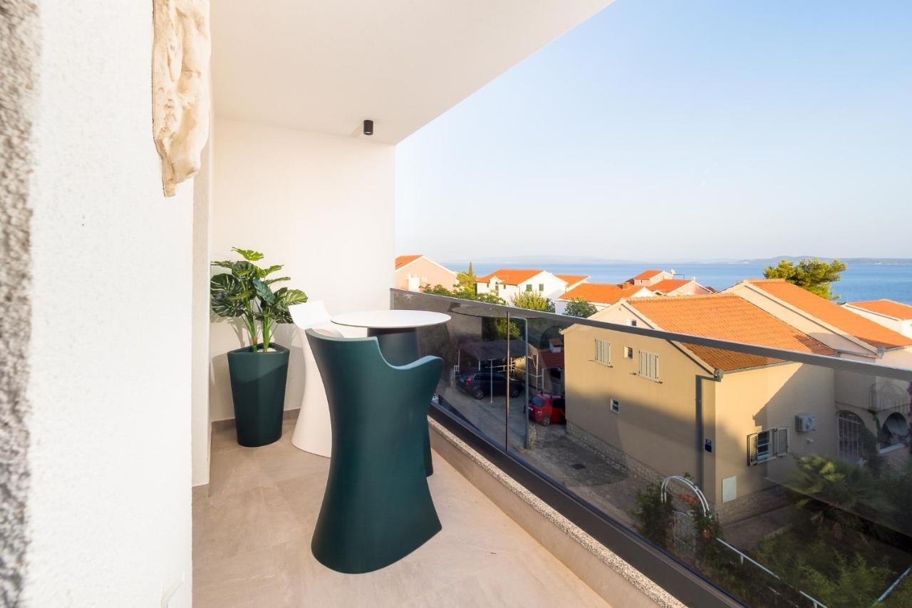 Luxury Apartment- Balcony- Private Rooftop And Jacuzzi- Common Pool Trogir Eksteriør bilde